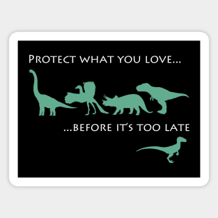 Protect what you love Magnet